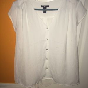 Linen white blouse
