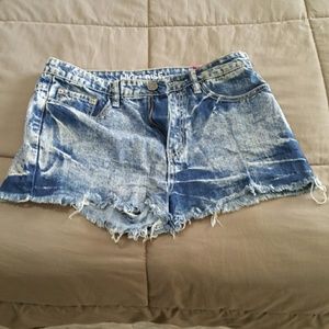 High waisted shorts