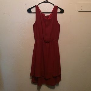 Burnt orange dress from papaya