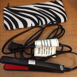 Travel Flat Iron and Case