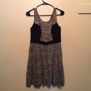 Grey/black skater style dress from Target