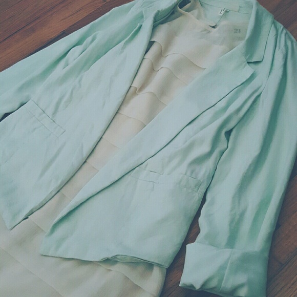 Frenchi Mint Blazer