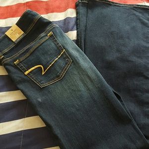 American Eagle kick boot jeans. Brand new