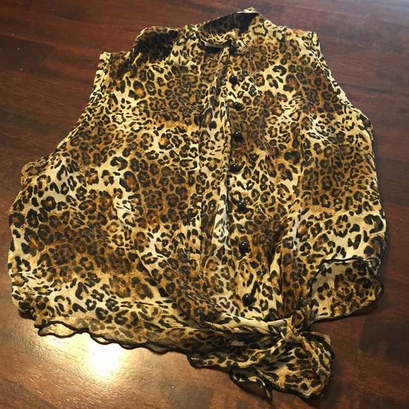 Leopard top