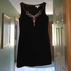 Black dress with gems