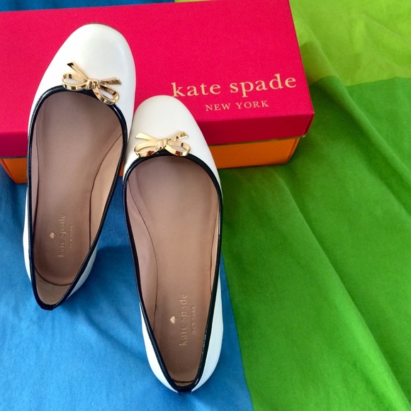 Kate Spade New York leather flats