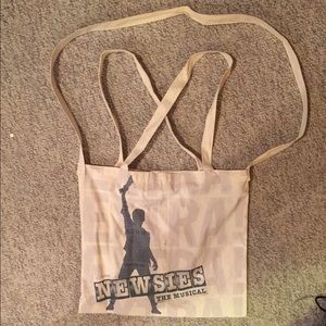 Broadway's Newsies messenger bag