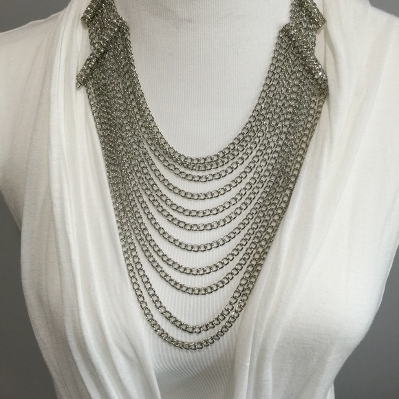 Fashion Jewelry Jewelry - 🎉11/19 HP🎉$FIRM$ Silver Multi Chain Necklace