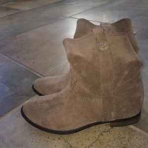 Brown Suede Boots