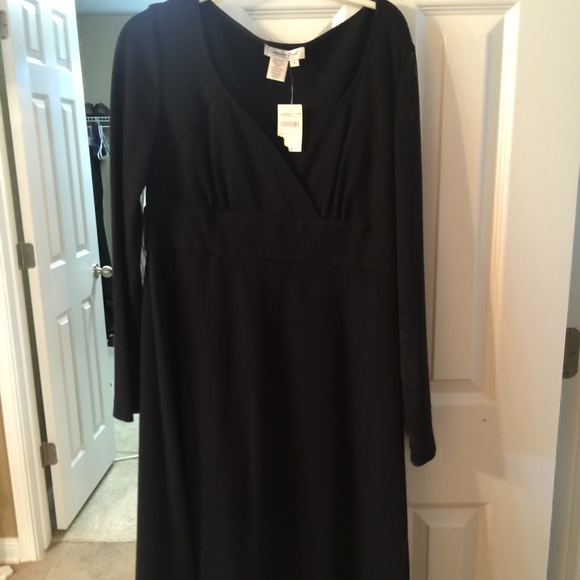 dress  new never worn size 10 black