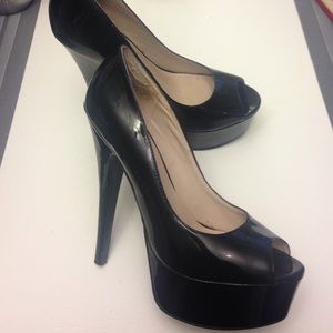Black patent leather Zigisoho heels -7.5