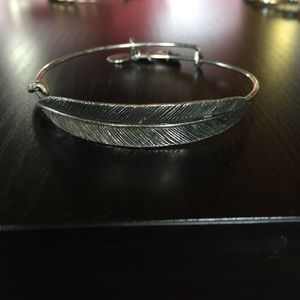 Alex and Ani feather wrap