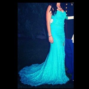 Mori Lee All lace Formal Dress