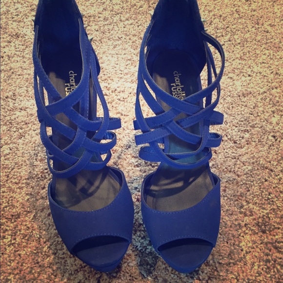SOLD!!! Charlotte Russe platform heels size 9.