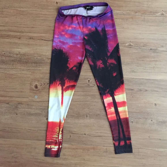 NASTY GAL SUNSET LEGGINGS