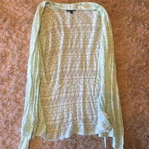 Mint cardigan