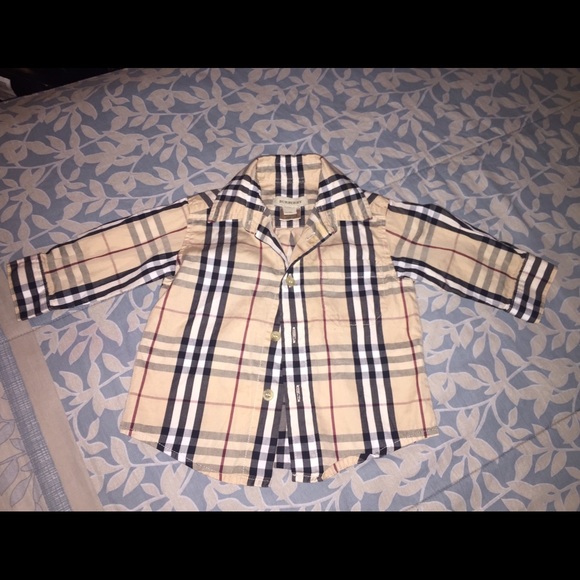 Baby boy Burberry shirt