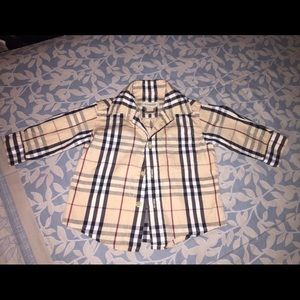 Baby boy Burberry shirt