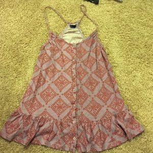 American Eagle Button-Down Tank Top