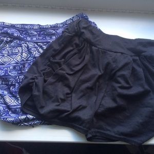 Highwaisted soft shorts