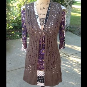 Crochet vest