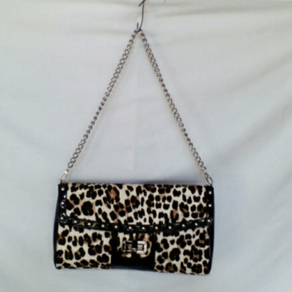 Leopard print handbag - Picture 1 of 4