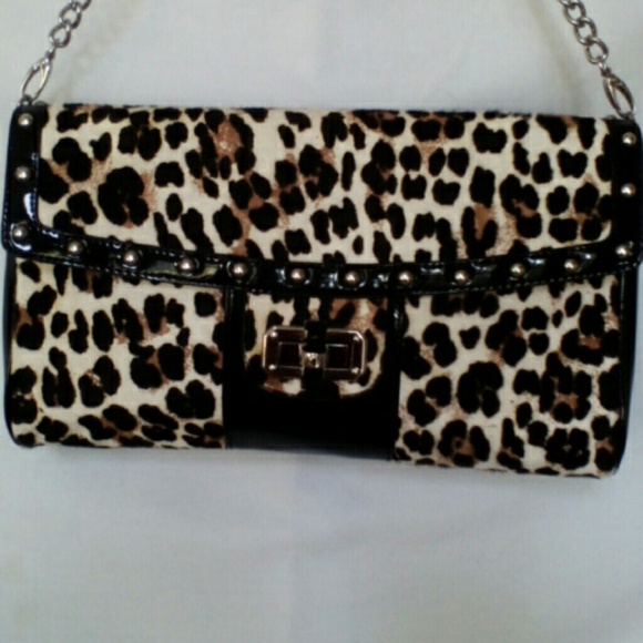 Leopard print handbag - Picture 2 of 4