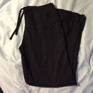 Black scrub pants- super comfortable