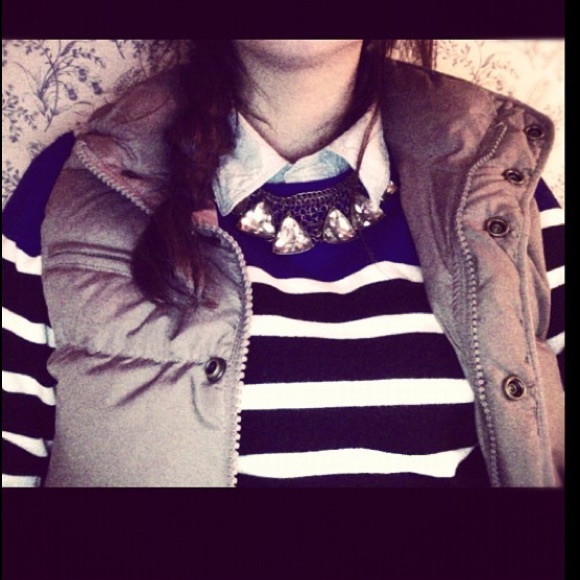 Forever 21 stripped sweater