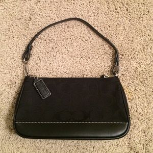 Black handbag