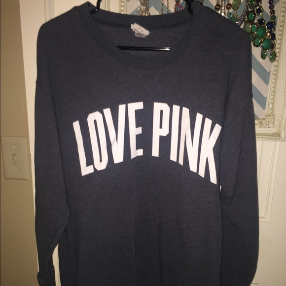 PINK Victoria's Secret Tunic Length Sweatshirt