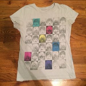 Gray Beatles T-Shirt