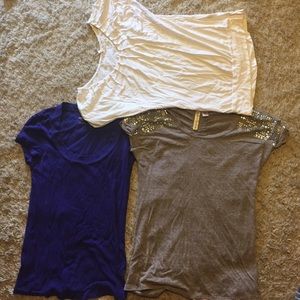Three shirts