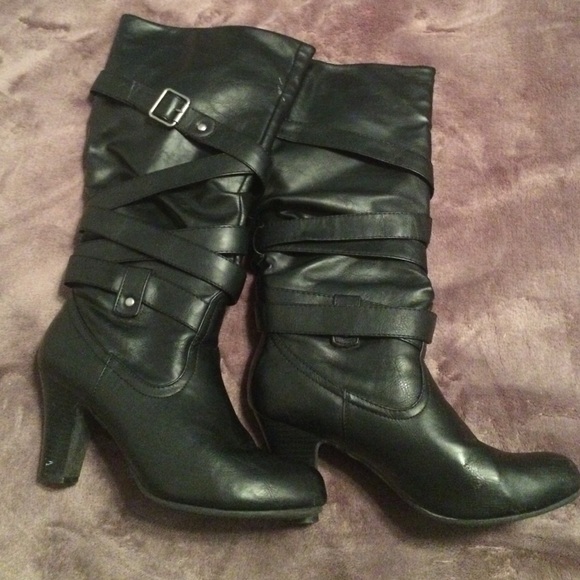 Black boots