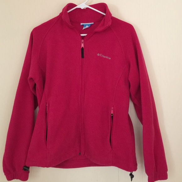 Hot Pink Columbia Fleece/Medium