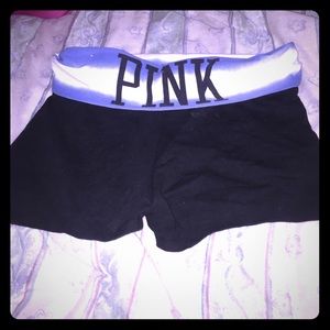 Vs pink yoga shorts