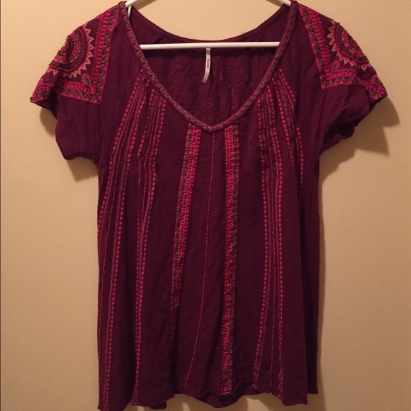 Free People Tops - ❌Sold on Anthro Addicts Free People Tribal Top❌