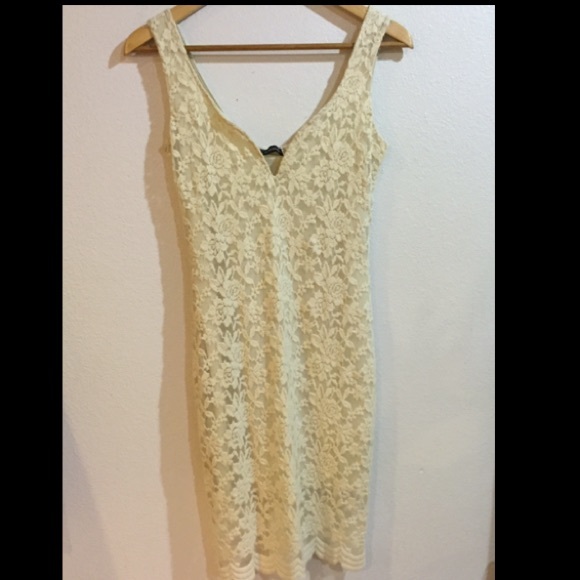 Off white lace dress