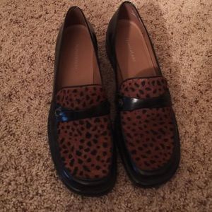 Naturalizer Animal print calf hair shoe.