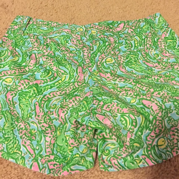 ❌SOLD❌Lilly Pulitzer chomp Callahan short size 0 - Picture 4 of 4