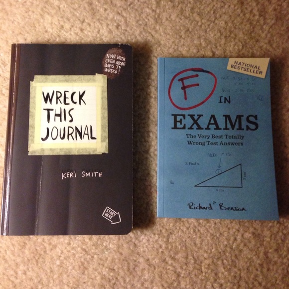 Wreck this journal and F in exams