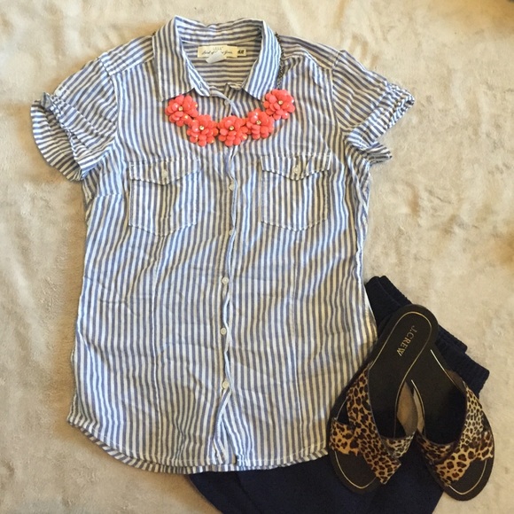 H&M Striped SS Shirt