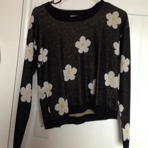 floral sweater