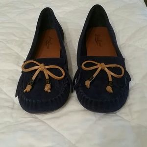 LUCKY Brand Blue Suede Loafer Sz.9