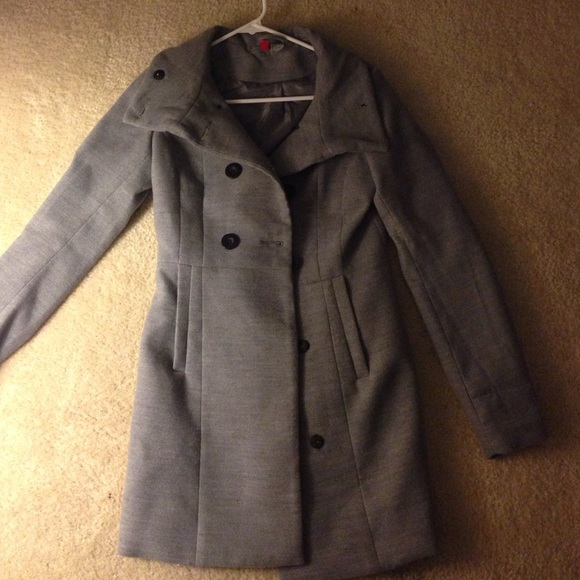 Warm Grey Winter Trench