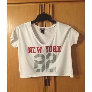 New York Crop Top