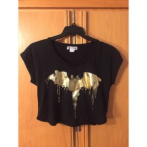 Gold Batman Top