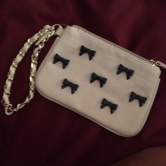 Betsy Johnson bows purse
