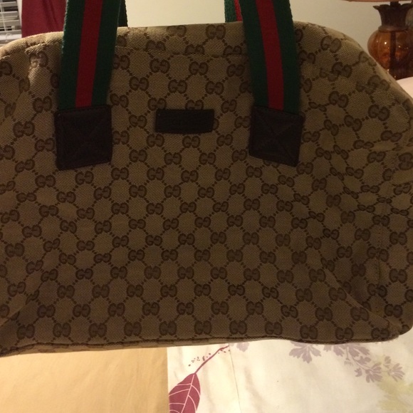 real Gucci duffle bags