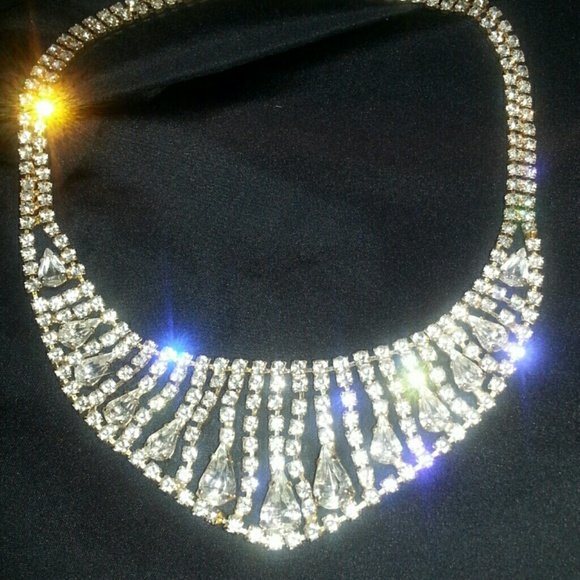 Rhinestone necklace
